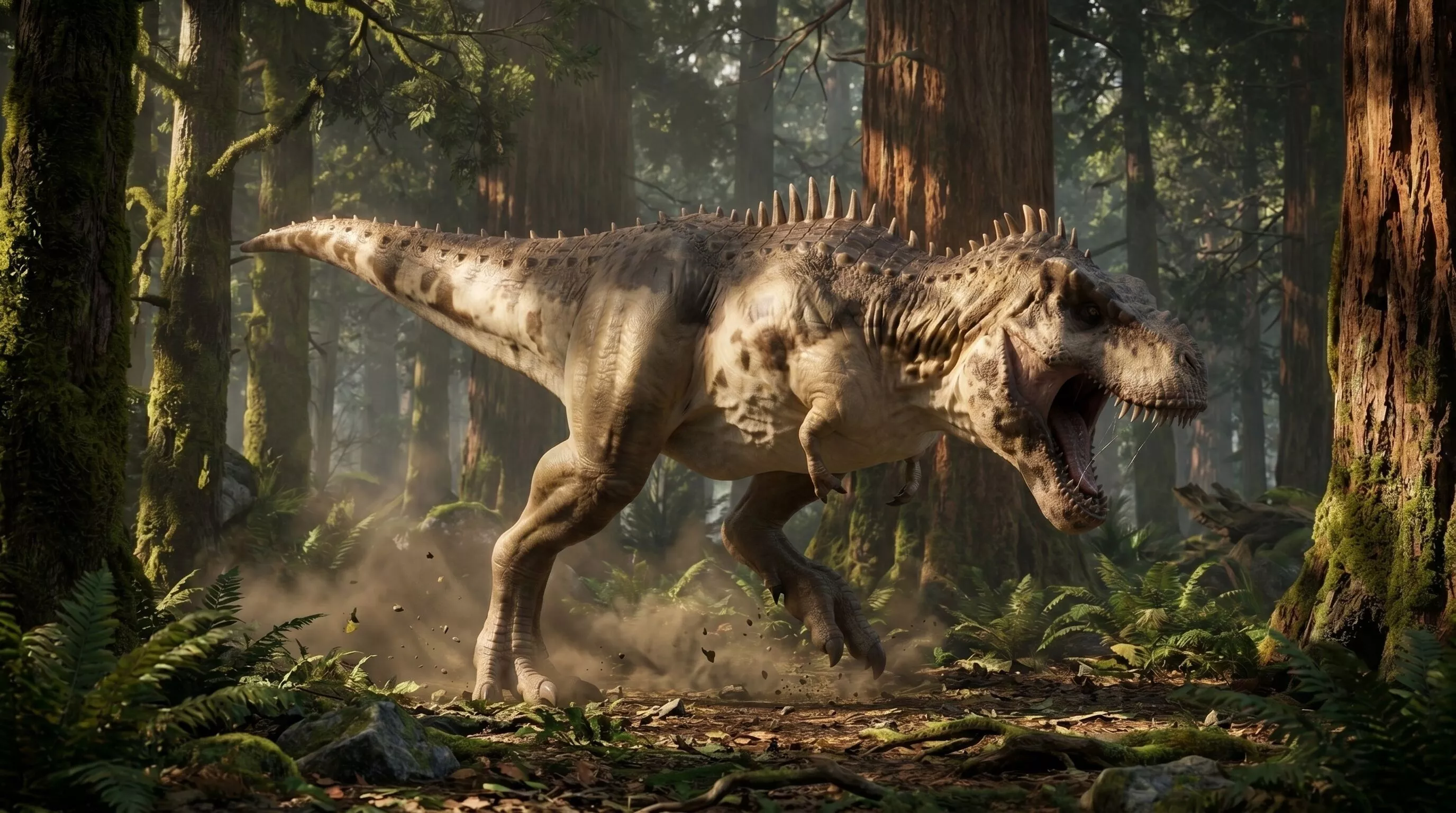 AAA Tyrant Dinosaur Rigged Game Ready blender Model Low-poly 3D model