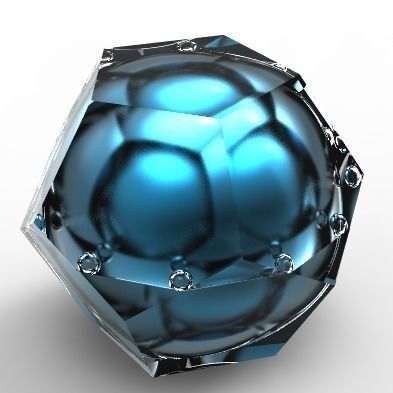 dodecahedron luxury ringbox 3D print model