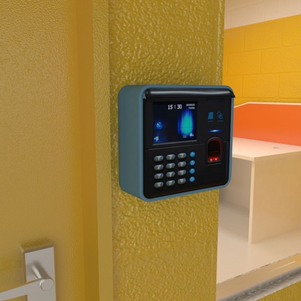 Industrial factory loading bay area 3D model_17