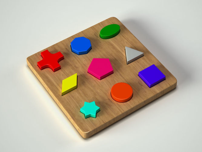 Shape Sorter 3D model