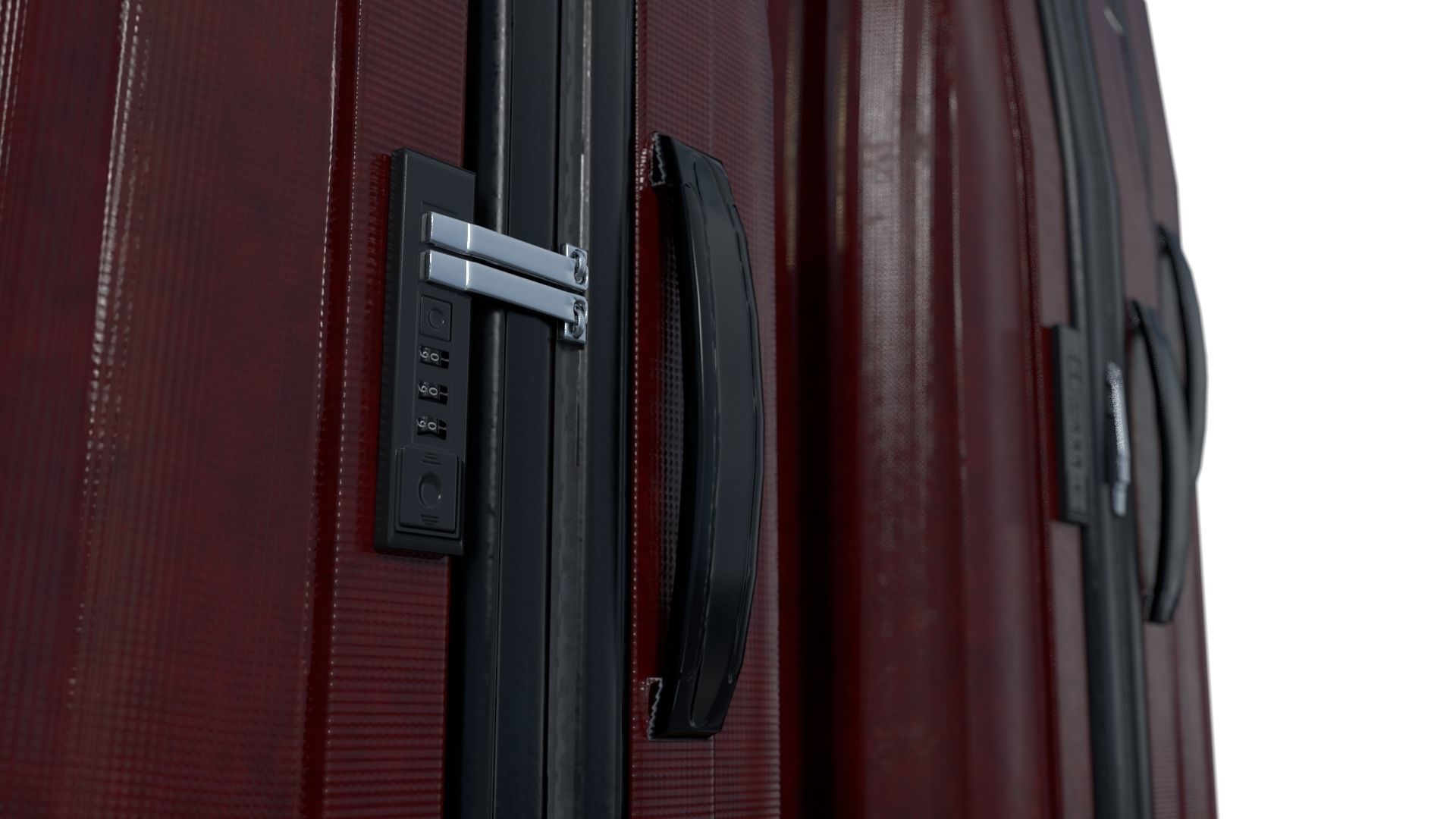 PBR Suitcase hs suitcases Low-poly 3D model_1