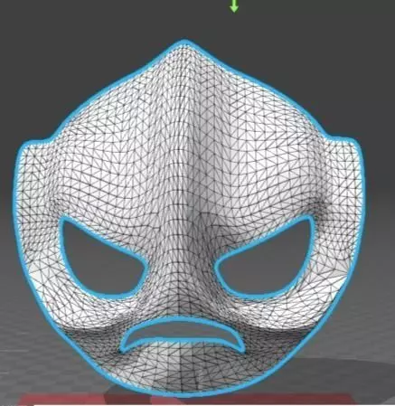 bat mask Free 3D model