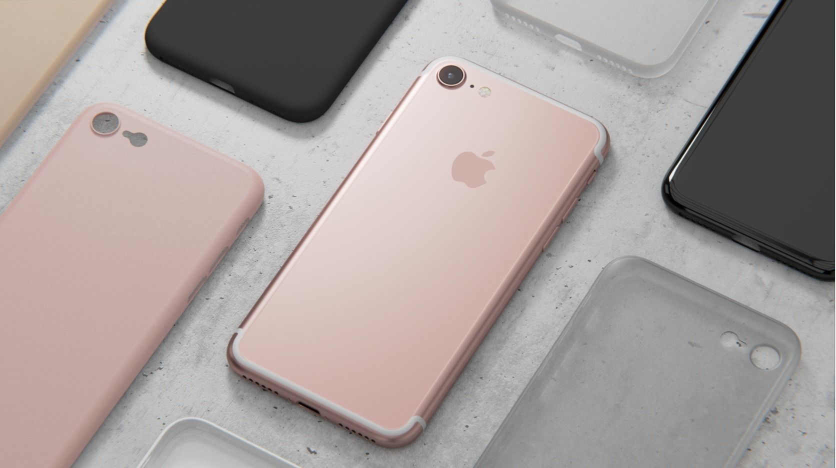 Accurate iPhone 7 model for Blender Cycles and more 3D model OBJ MTL