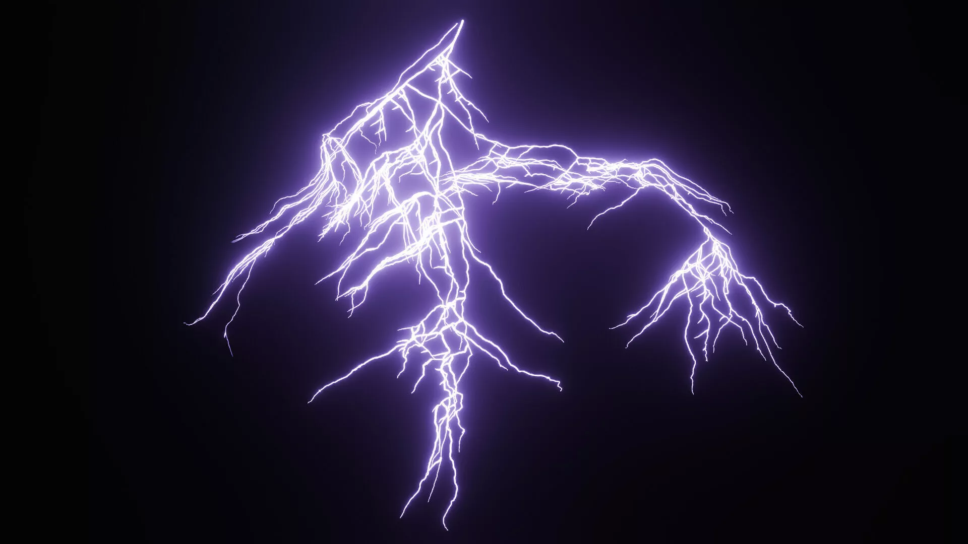 Generator Lightning Strike Animated For Blender 3D model