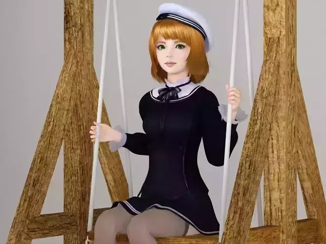 Lolita various outfit pose 01