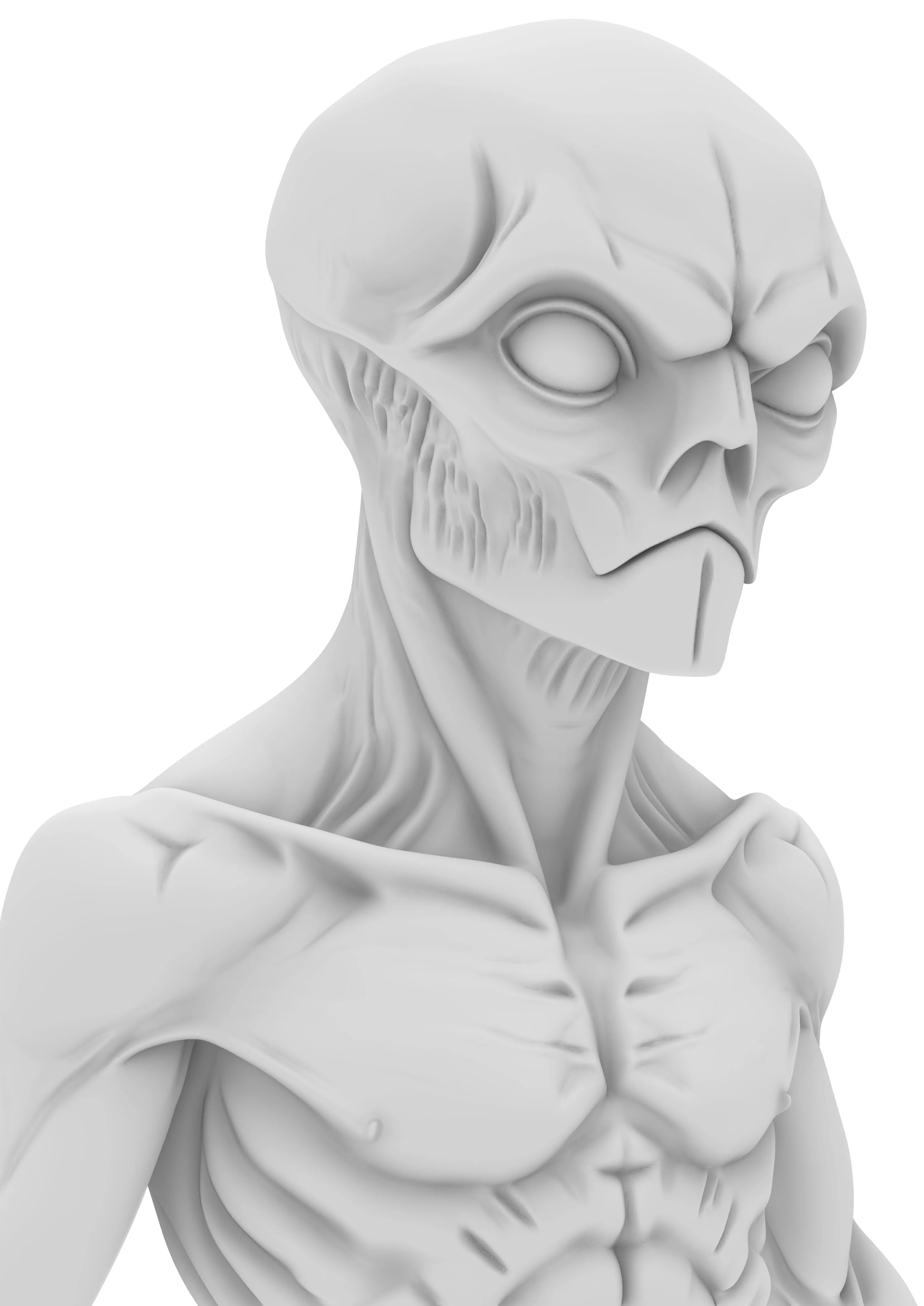 Alien Big Boy 3D print model