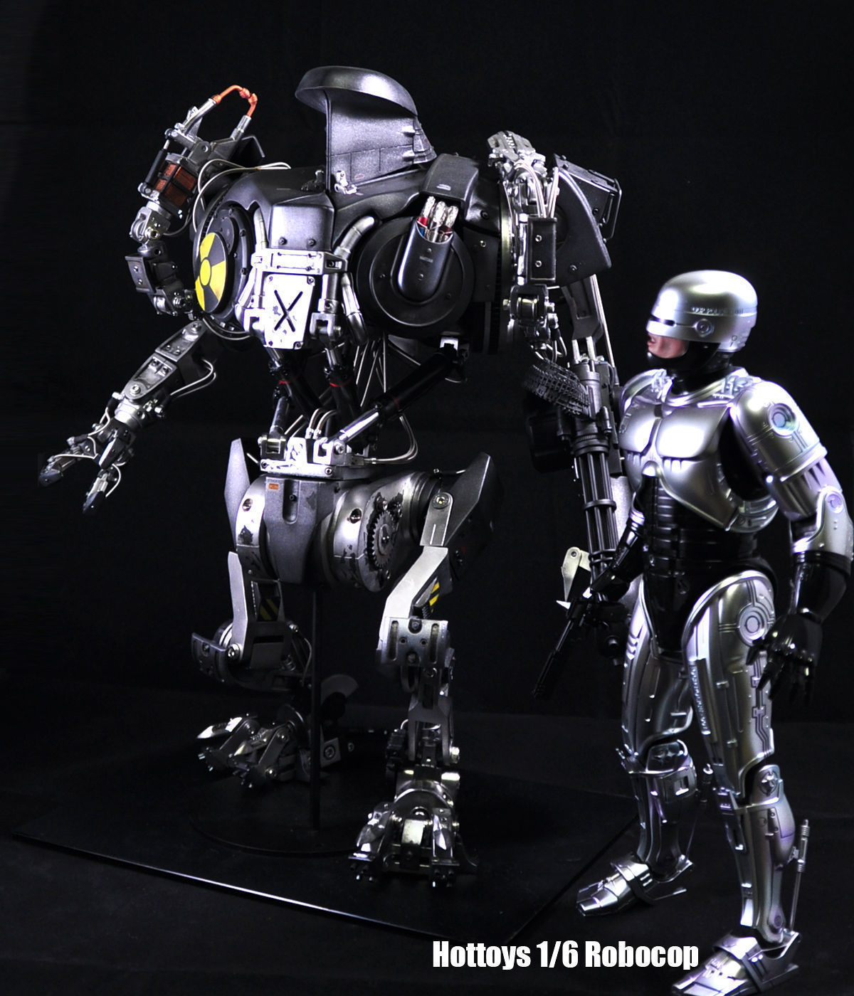 Old version Robocop2 movie Cain action figure 3d printable model 3D print model_19
