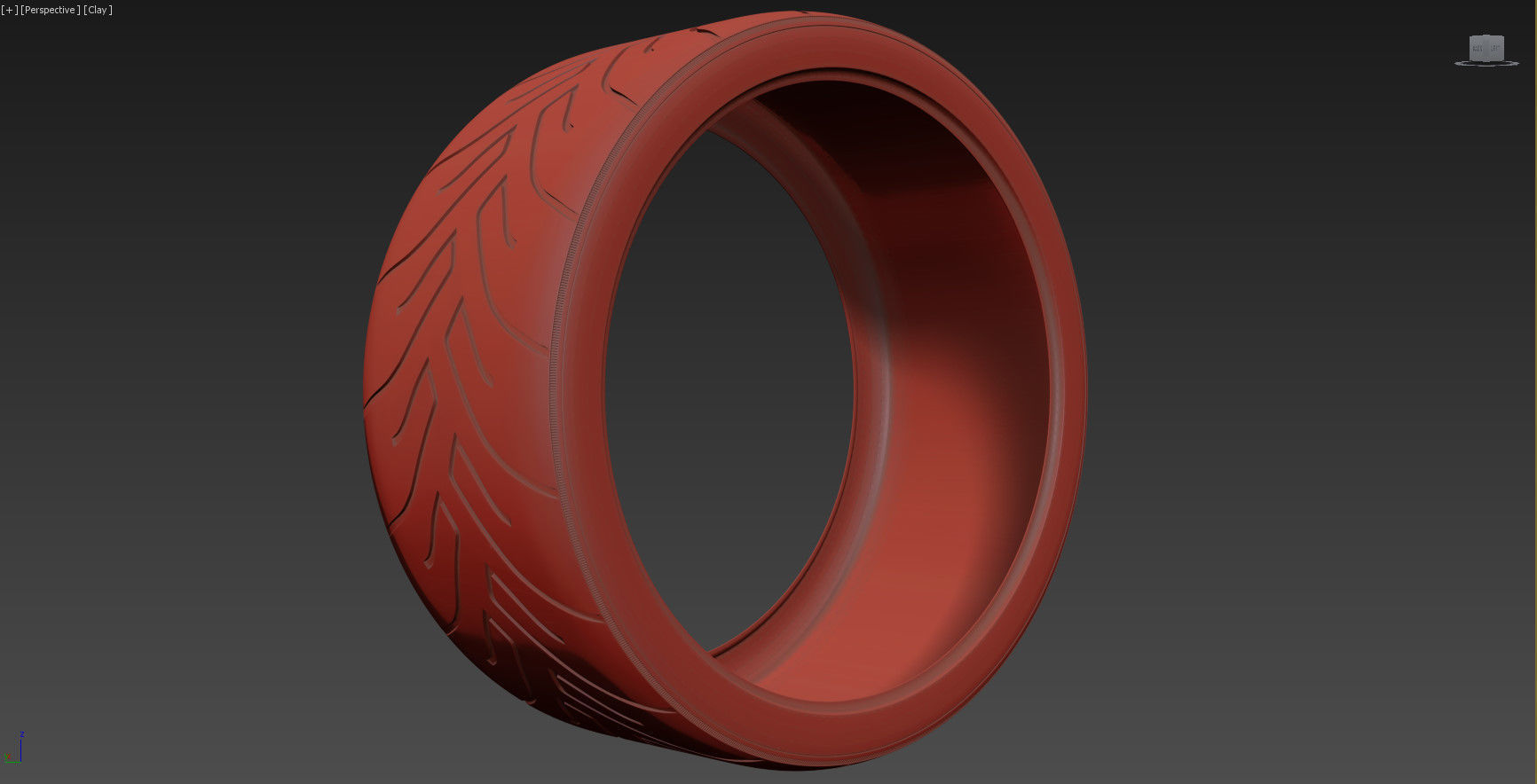 Yokohama Advan A048 and Stretch Low-poly 3D model_9