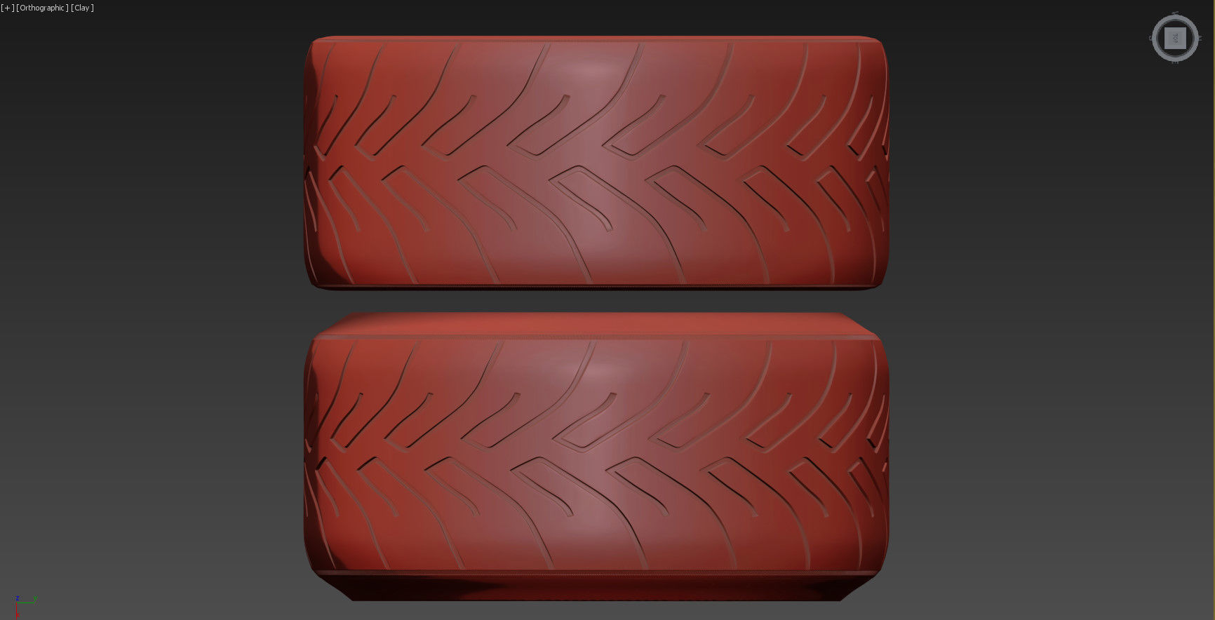 Yokohama Advan A048 and Stretch Low-poly 3D model_18