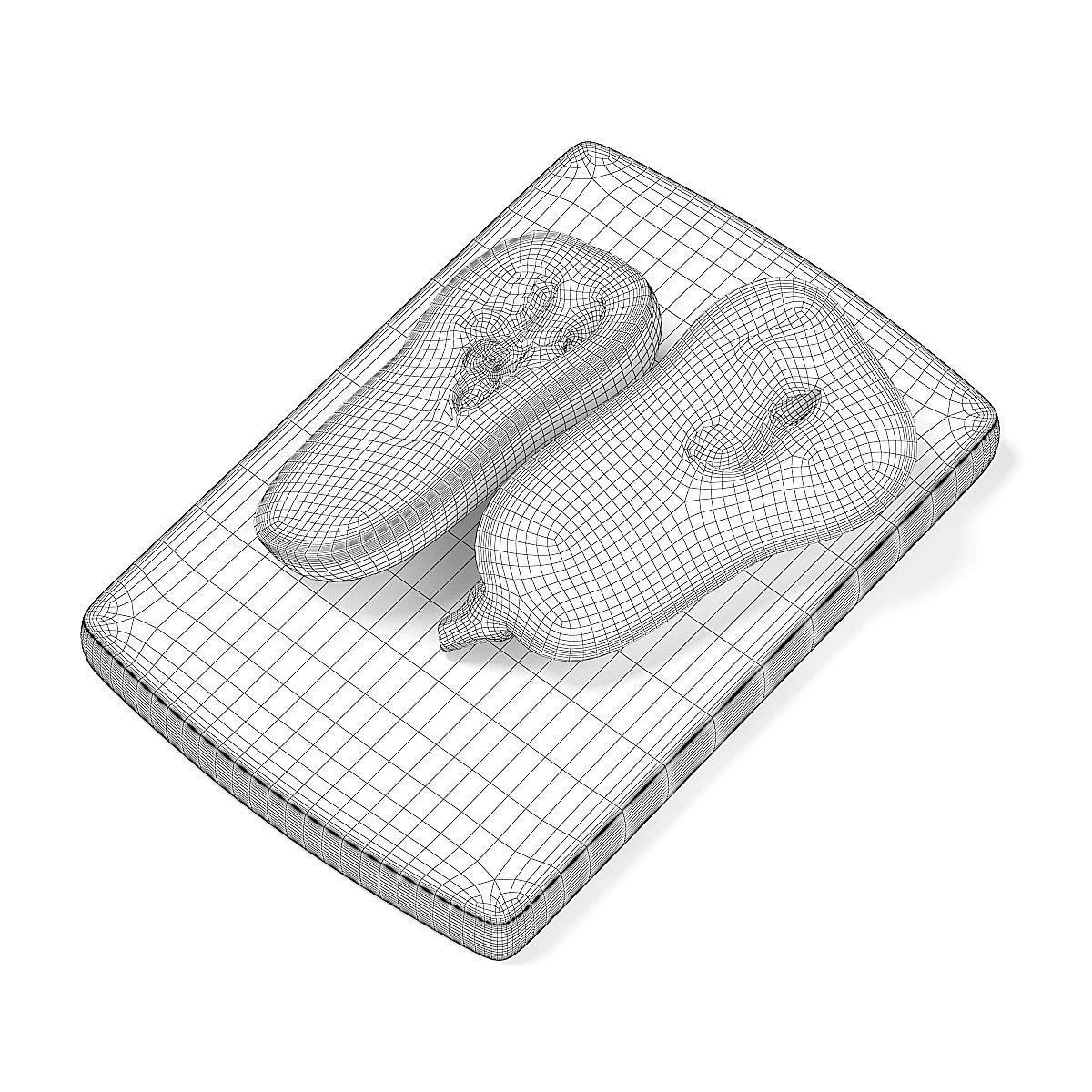 Sliced Oblong Pumpkin 3D model_5