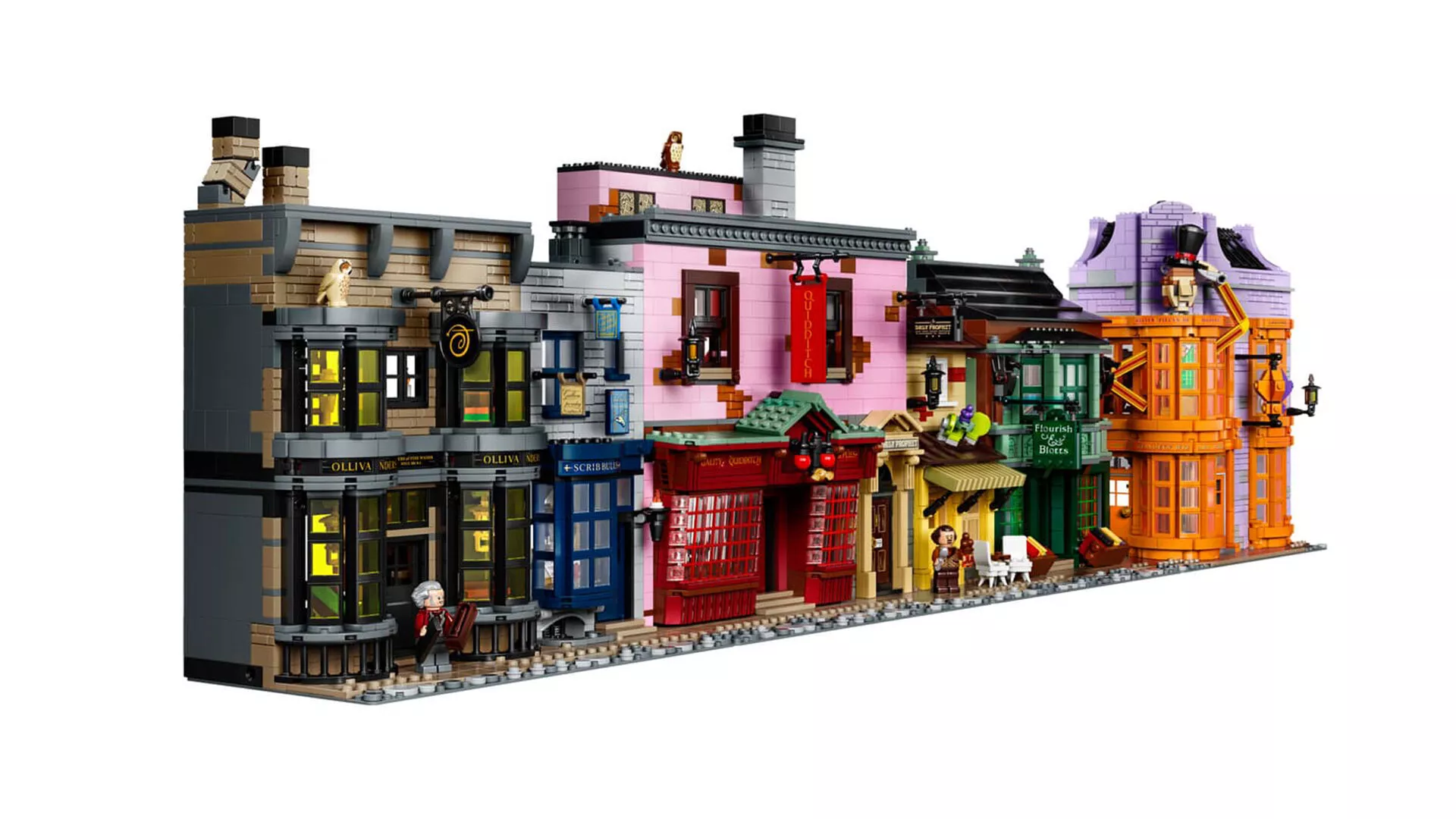 TwindBricks3D - 75978 Diagon Alley 3D print model