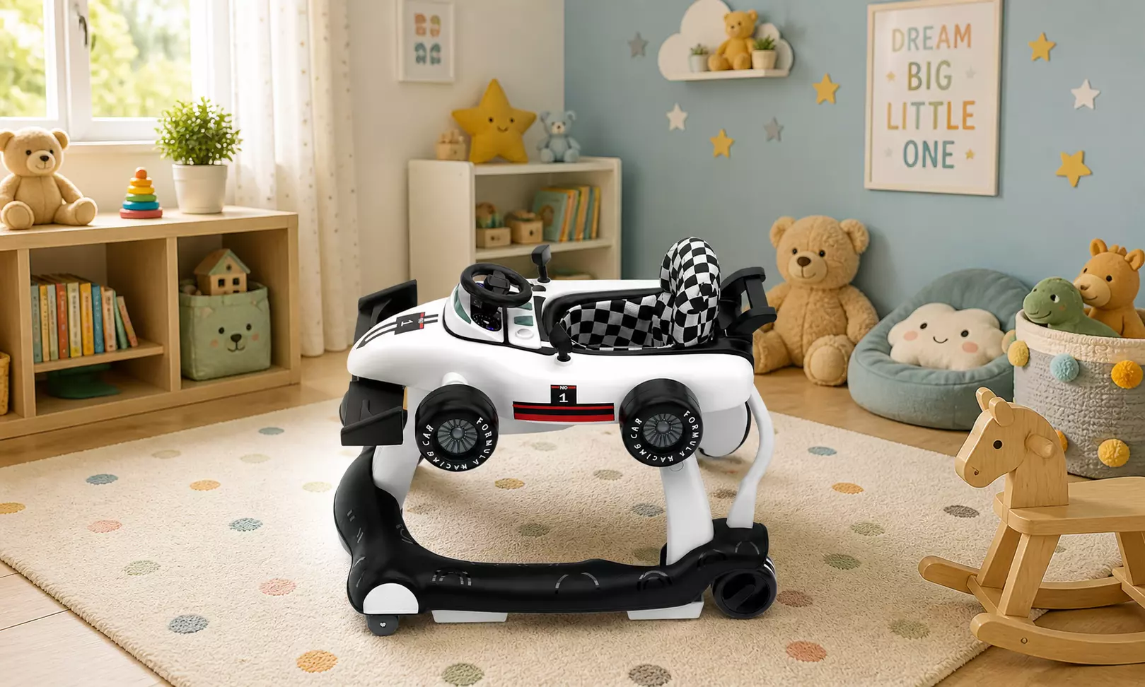 Kids Racing Walker Car Model 3D model