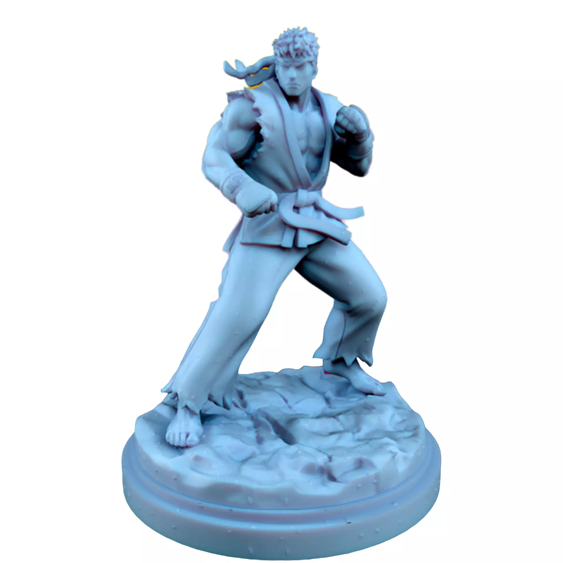 Combo Fighter 3D Print STL Miniature RPG 3D print model