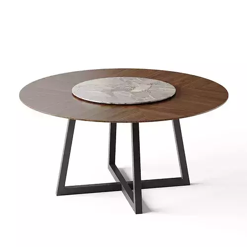 Table DENVER 2 3D model 7