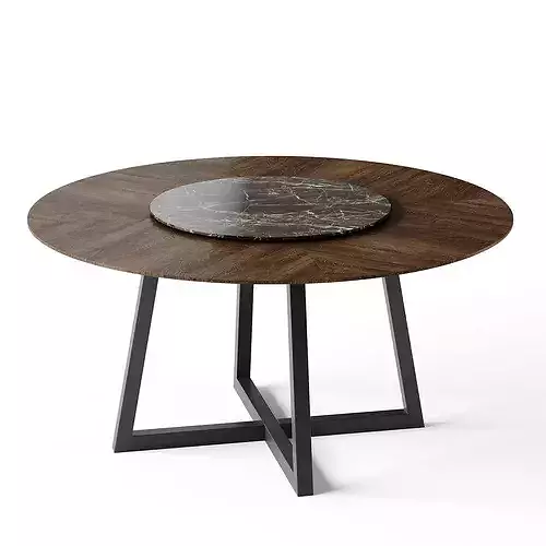 Table DENVER 2 3D model 5