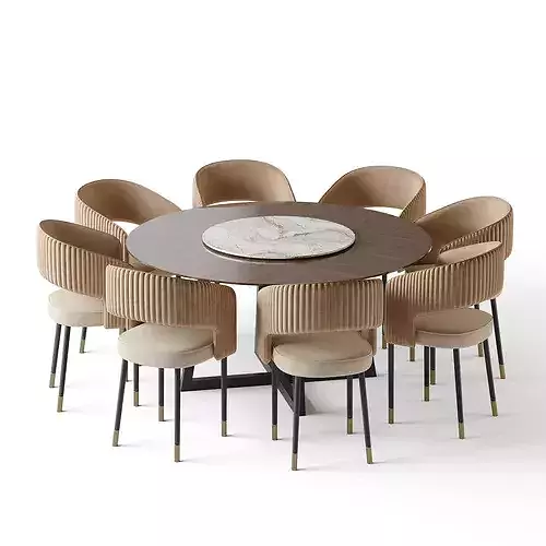 Table DENVER 2 3D model 2