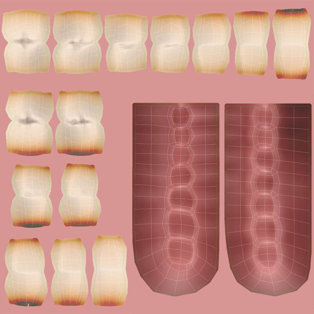 Teeth - Mouth Interior  3D model_13