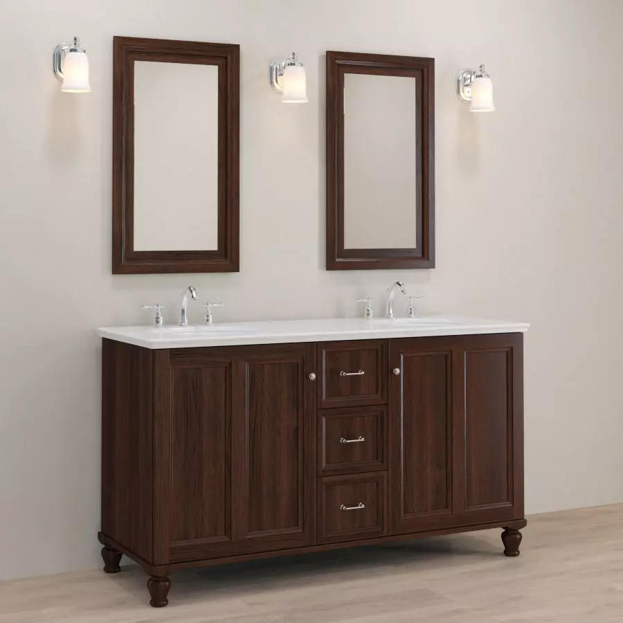 Vanty Damask by KOHLER 3D model_0