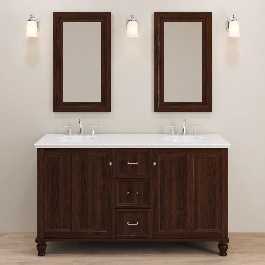 Vanty Damask by KOHLER 3D model_1