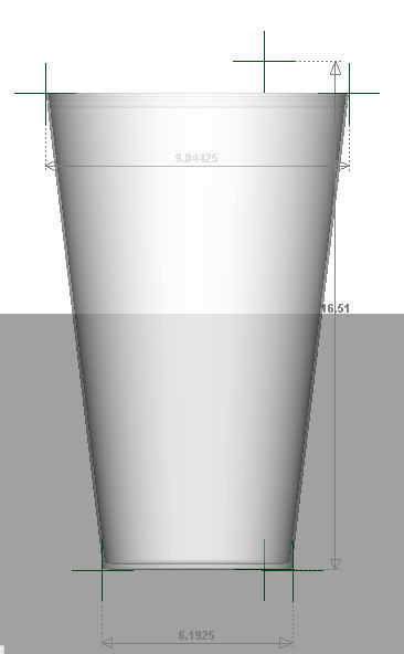  Bottle with cap 3D print model_4