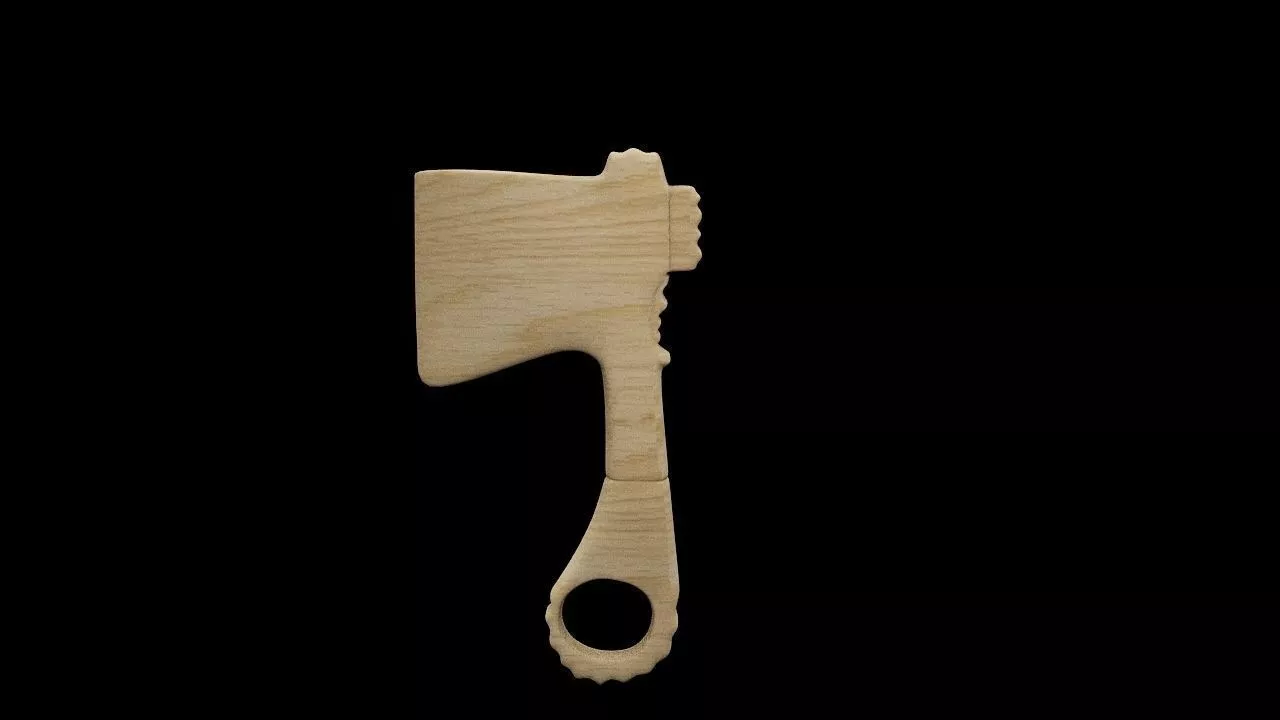 show model axe 3D print model