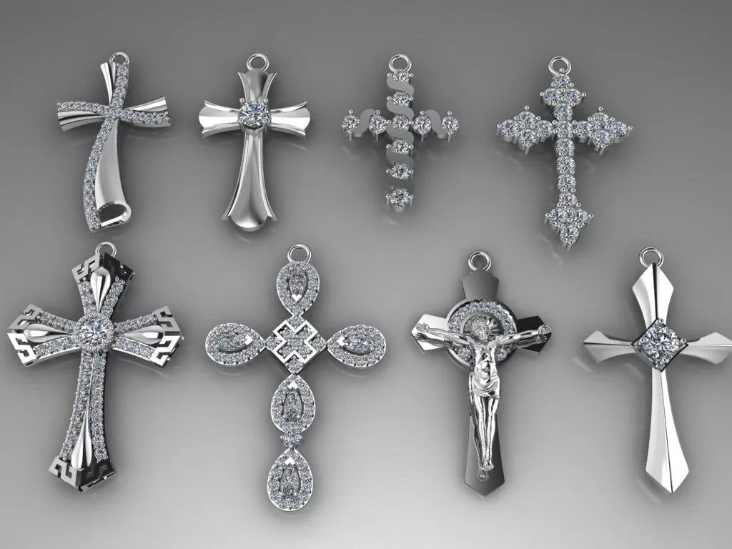The Cross Pendant An Eternal Symbol 3D print model