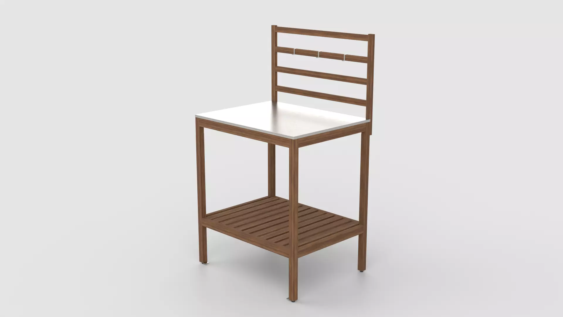 Kitchen Unit Low-poly 3D model