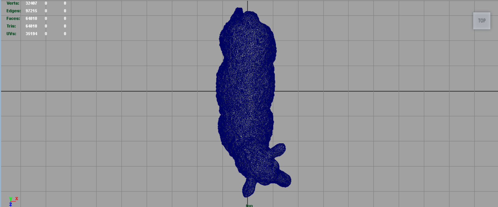 Sheep 2 Low-poly 3D model_12