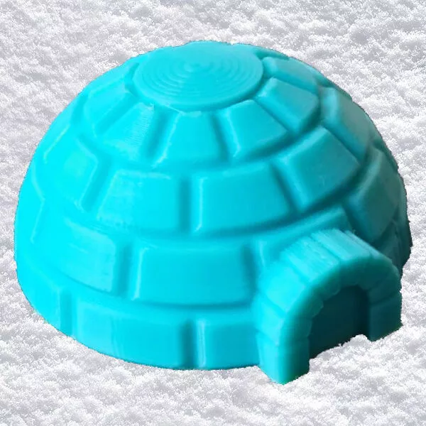 Igloo House with 3MF included Free 3D print model