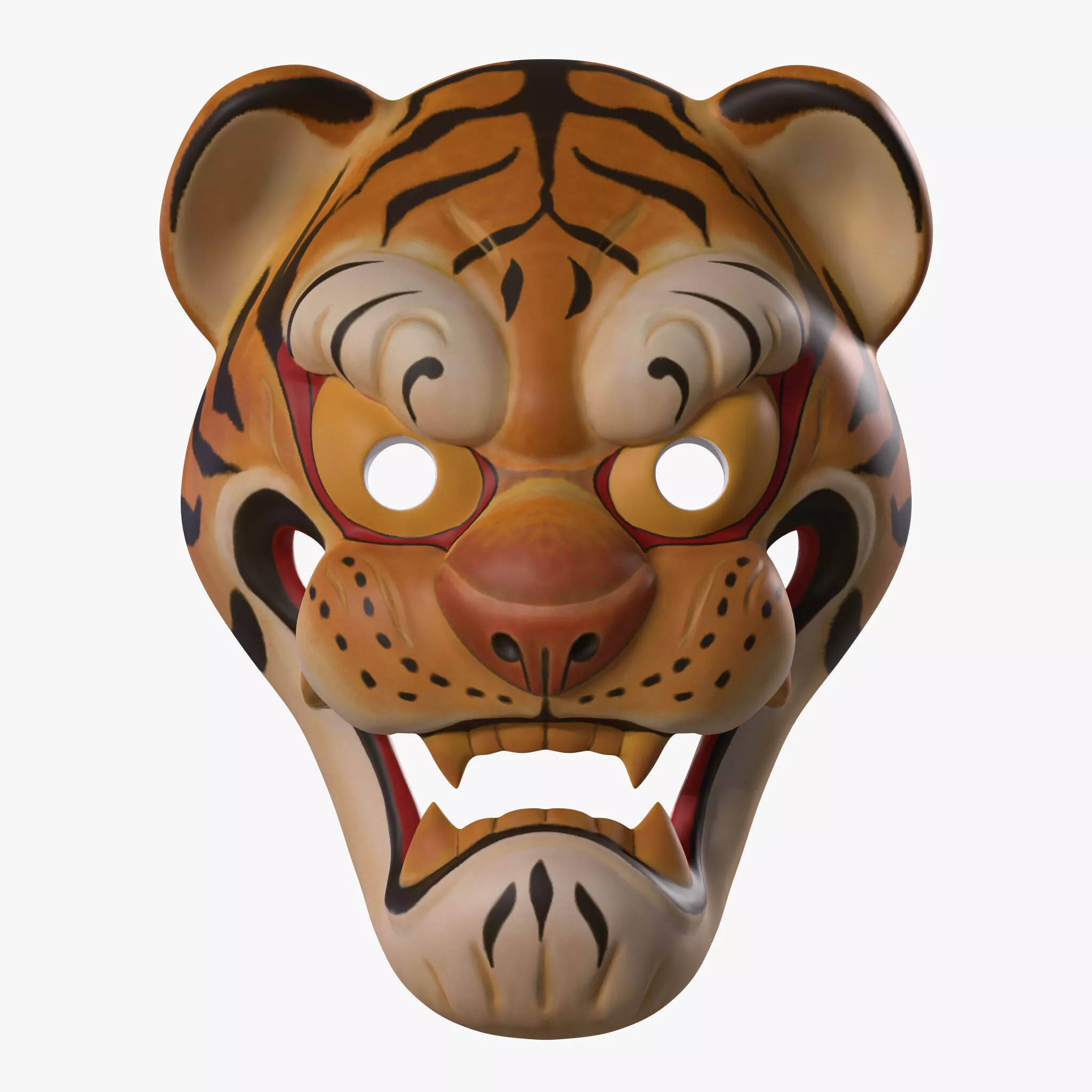 Tiger Mask 3D print model