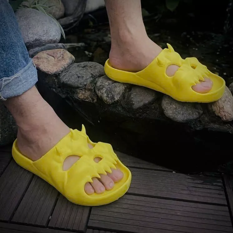 Skull Slide Sandals - Halloween Toys 3D print model