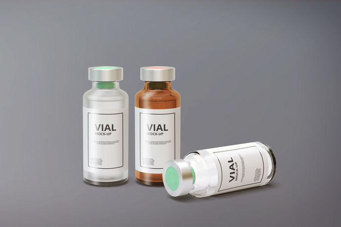 Vial Bottle 3D model