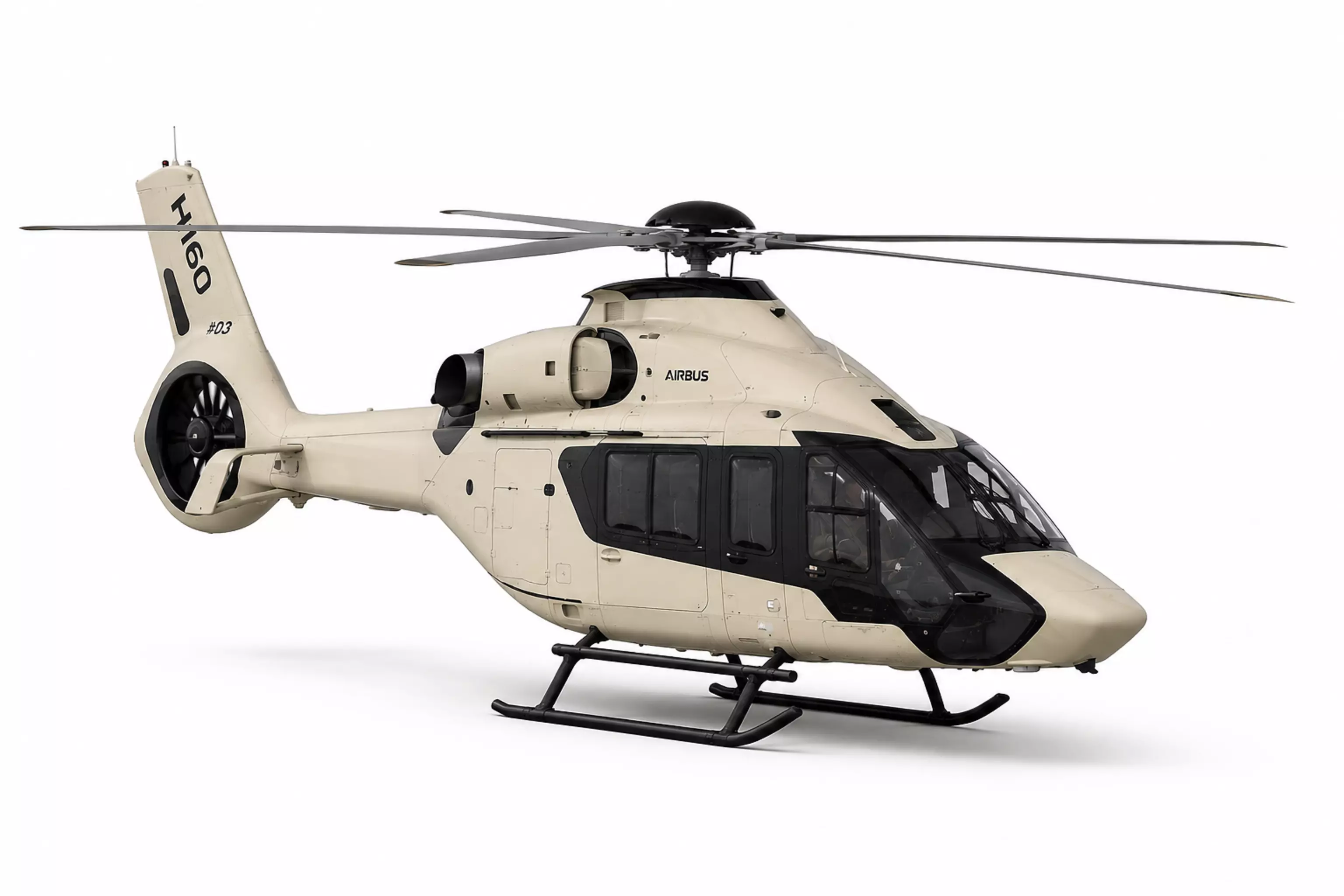 Airbus H160 Helicopter 3D model