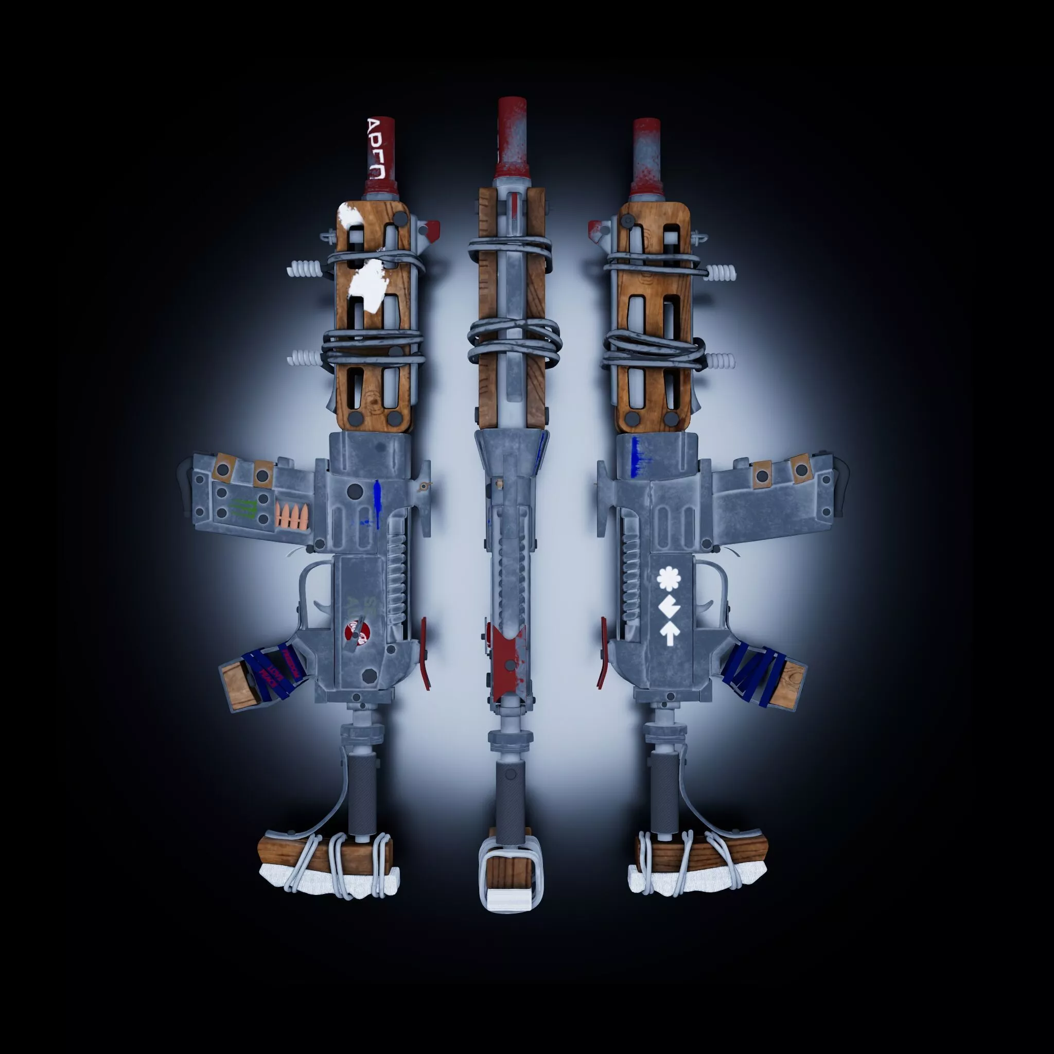 assault rifle 3D model