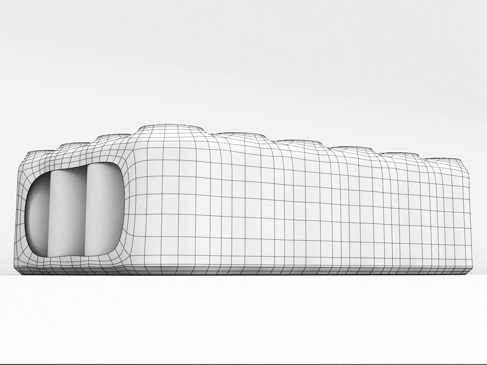 24 pack 330ml cans plastic shrinkwrapped 3D model_9