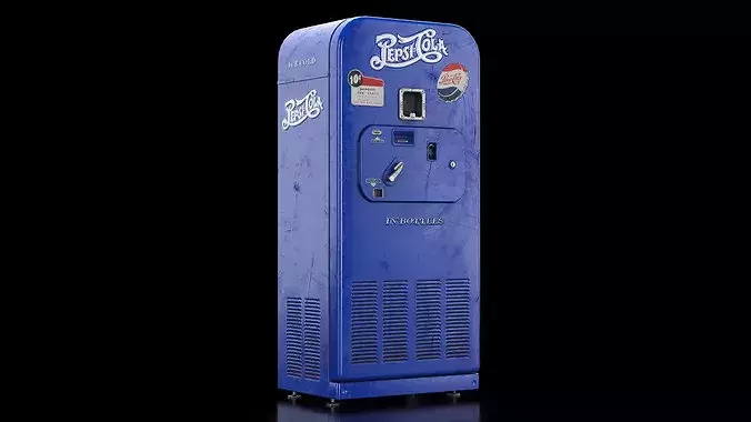 Pepsi Cola Vending Machine PBR