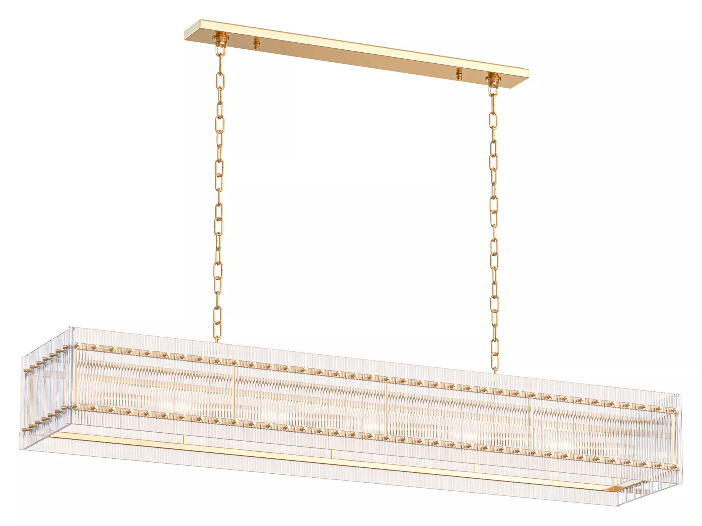 RH San Marco Rectangular Chandelier - Large 3D model