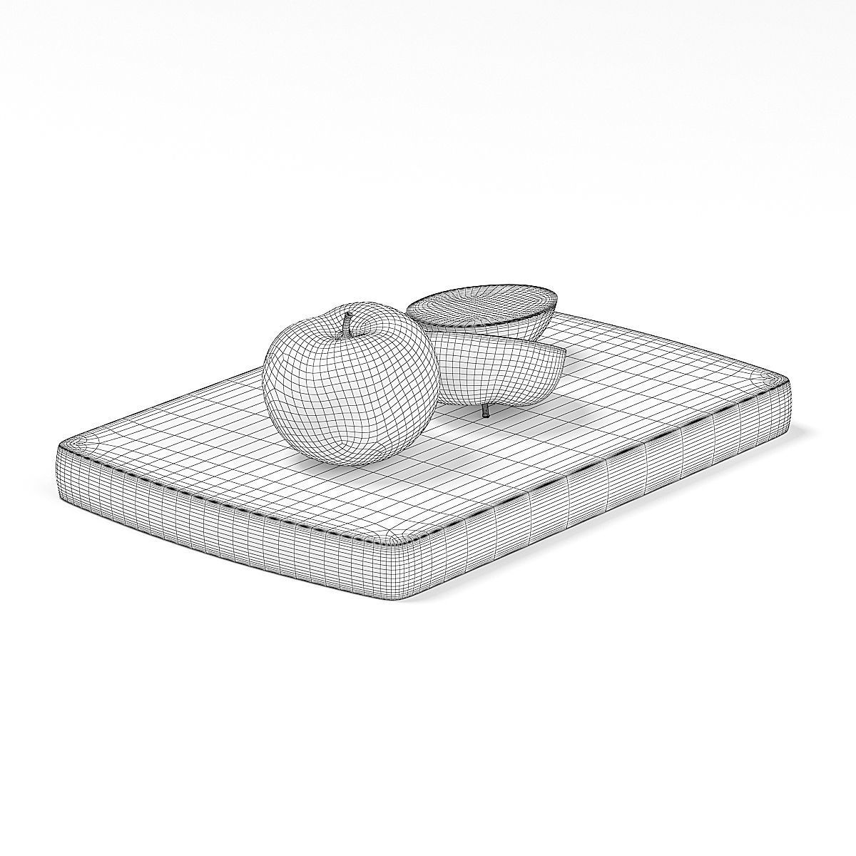 Whole and Sliced Tomato 3D model_3