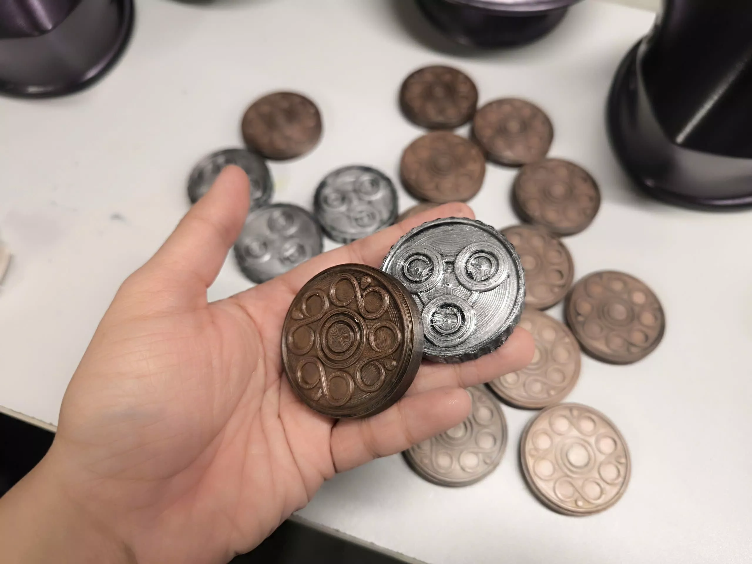 Elden Ring Revenant Coin STL 3D print model