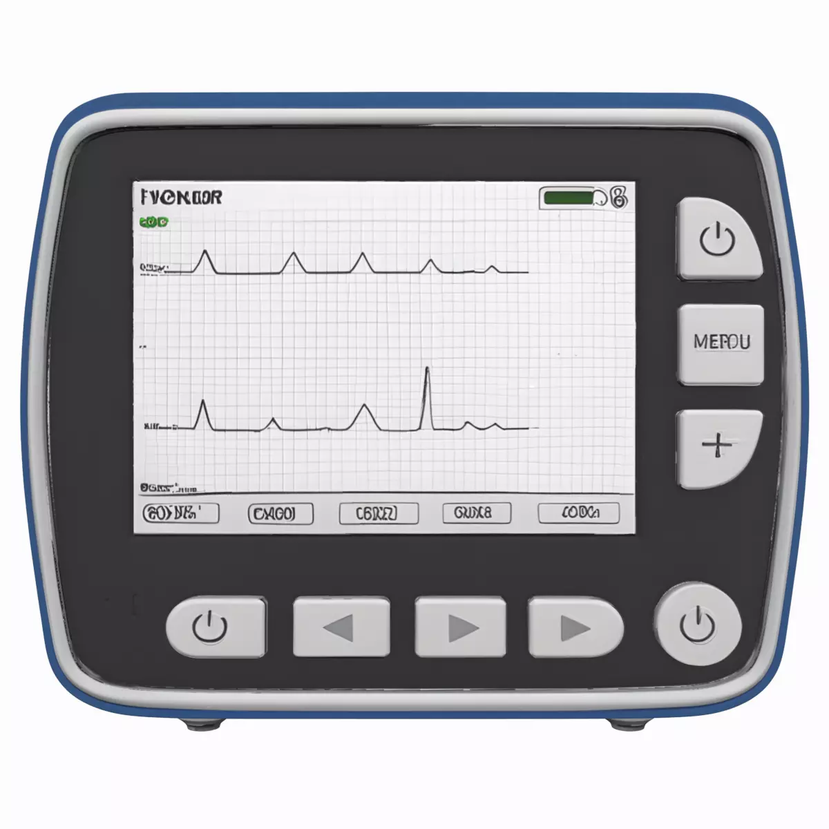 3D Model of Portable Medical ECG Diagnostic Device 3D model