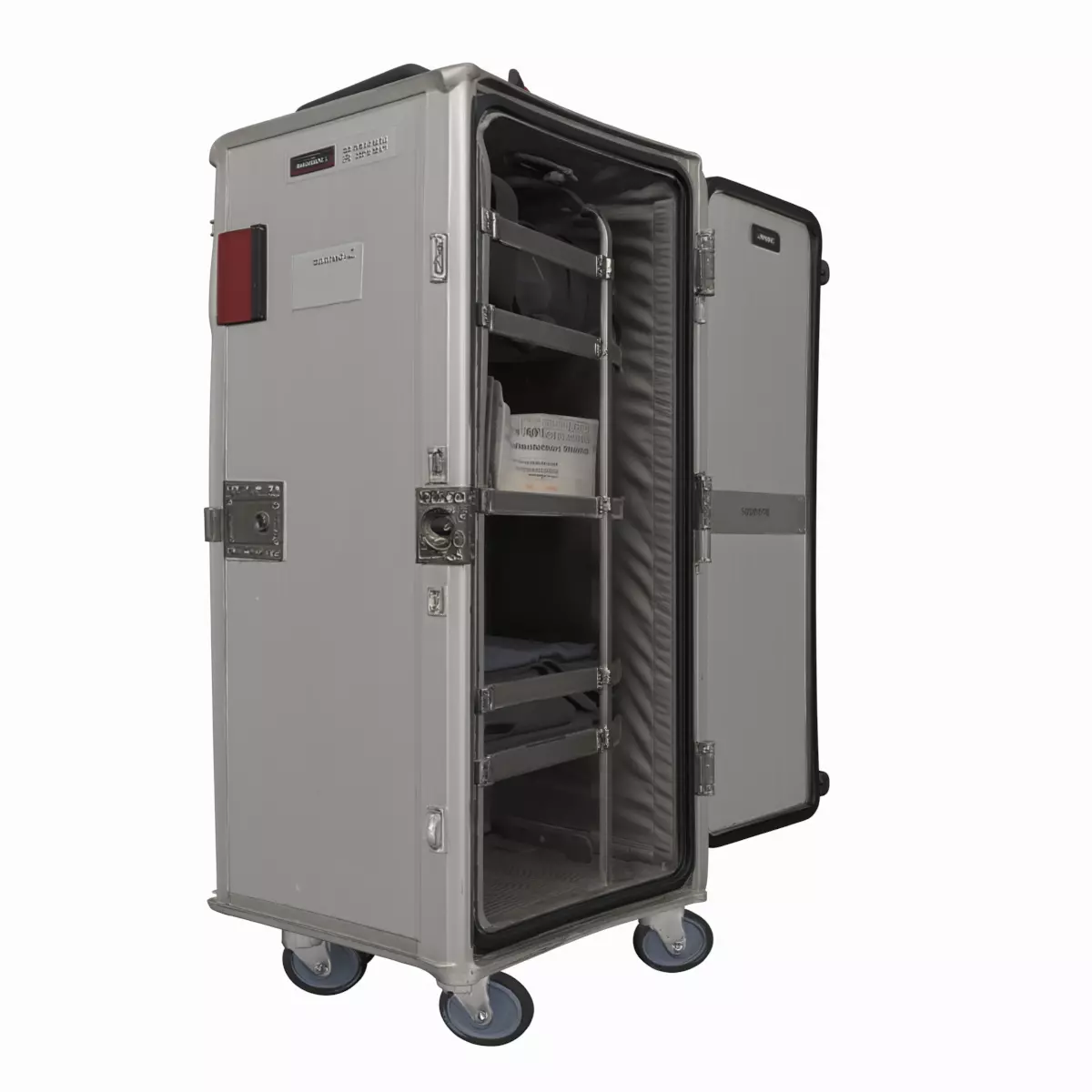 High- 3D Model Medical Pneumatic Tube Carrier Impact 3D model