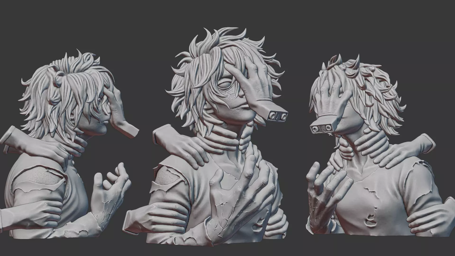 Tomura Shigaraki - My hero Academia 3D print model
