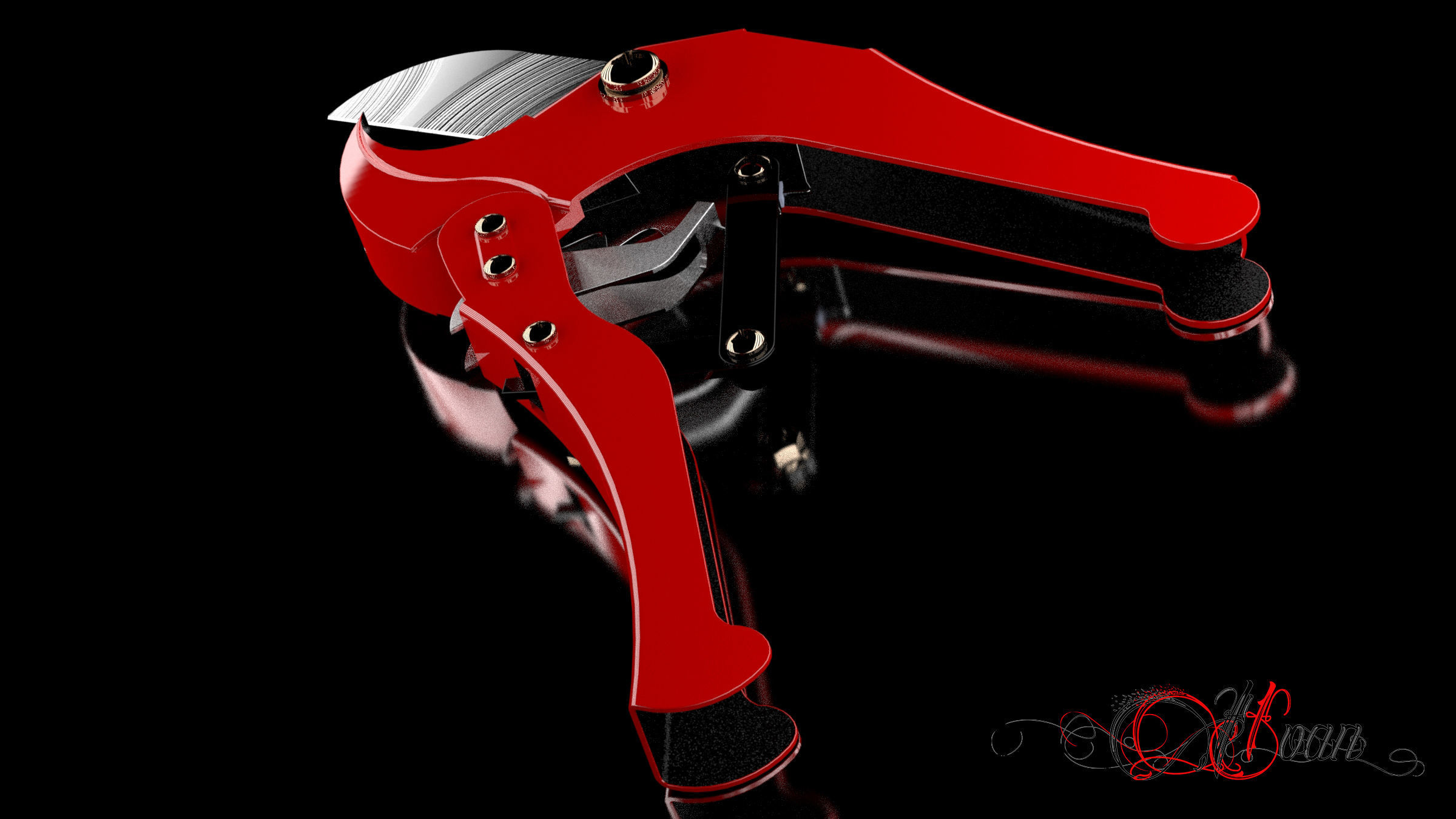 Pipe cutter 1 3D model_7