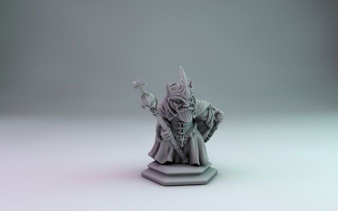 Dwarf King 3D print model