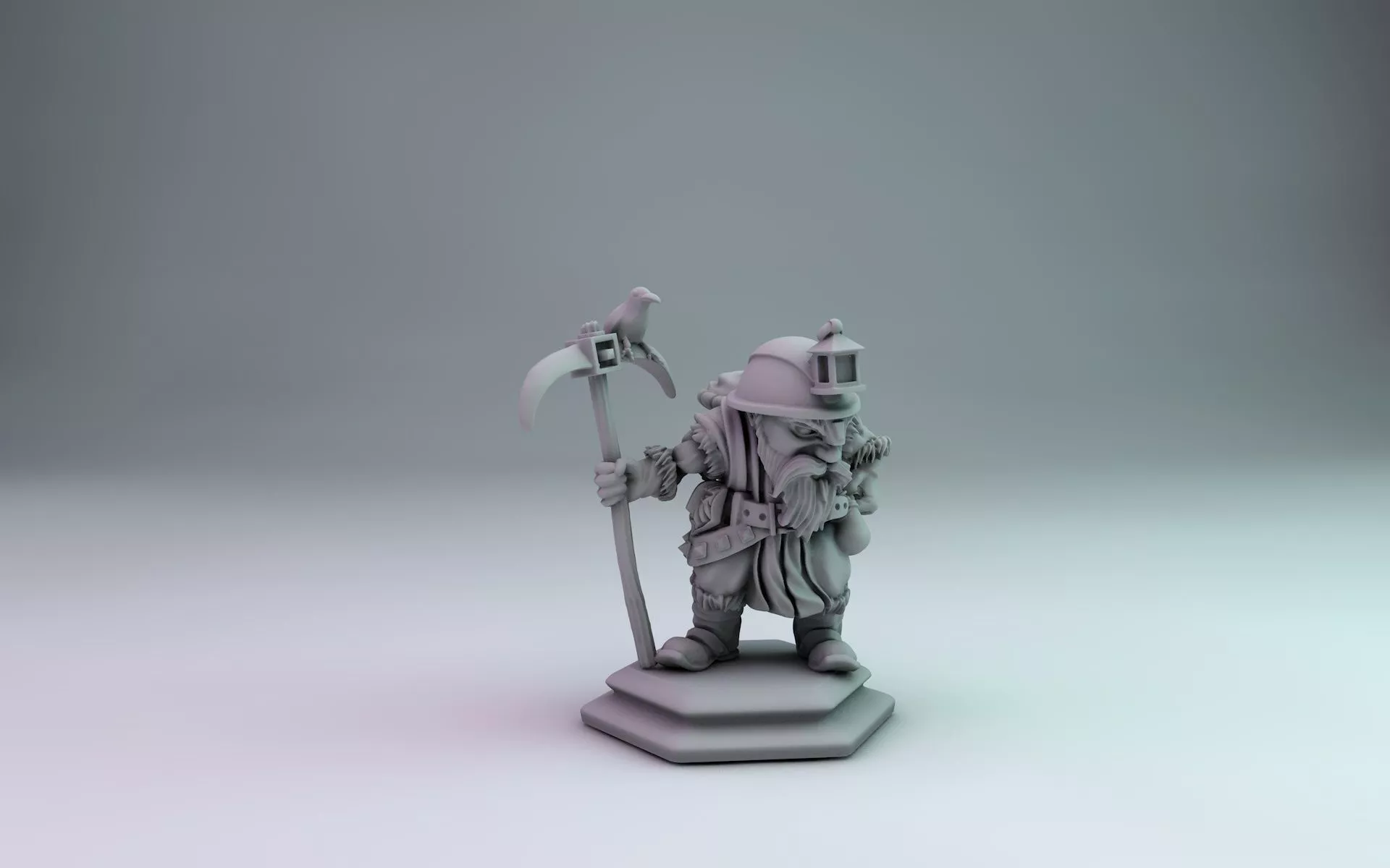 Miner 3D print model