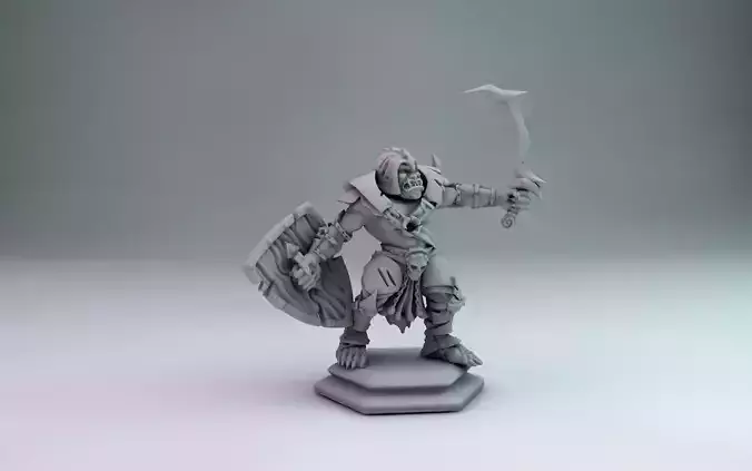 orc tank 3D print model