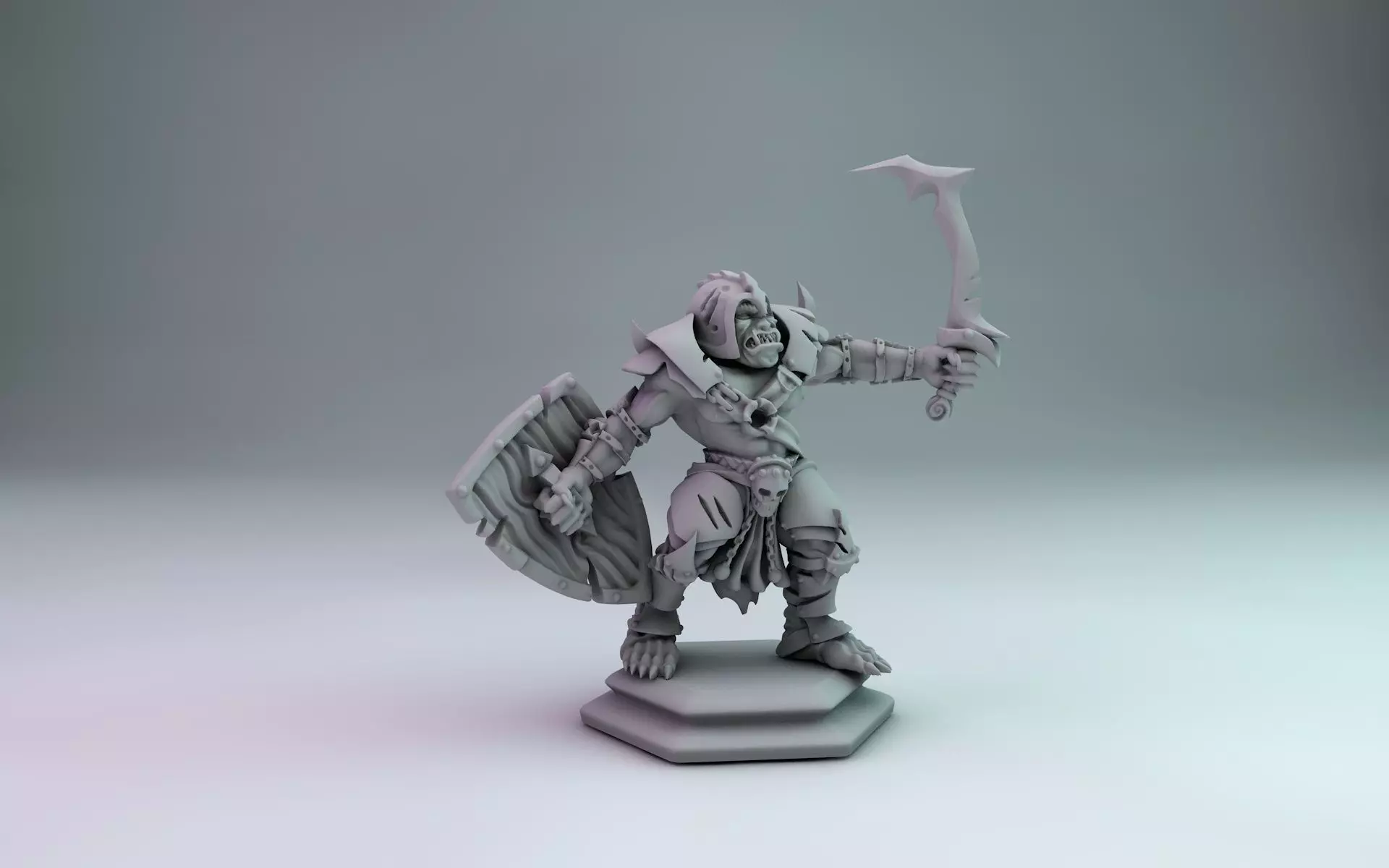 orc tank 3D print model