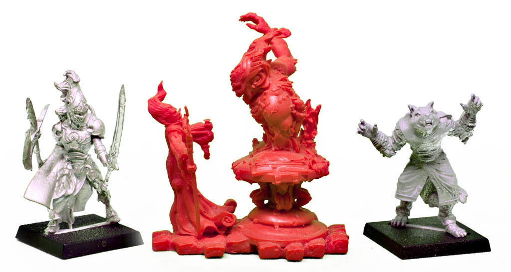 demon and wizard 3D print model_2