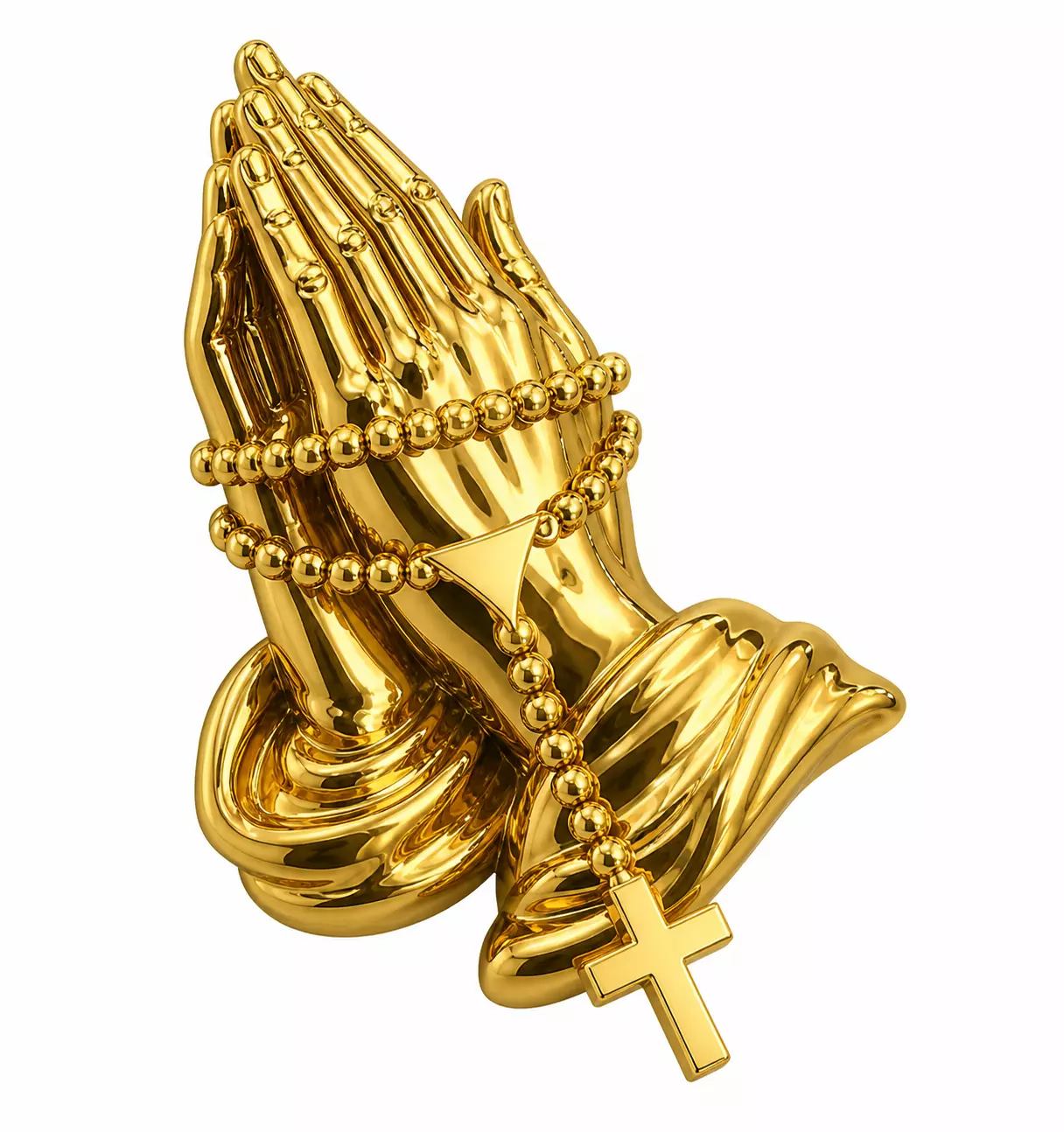 Praying hands set 3D print model