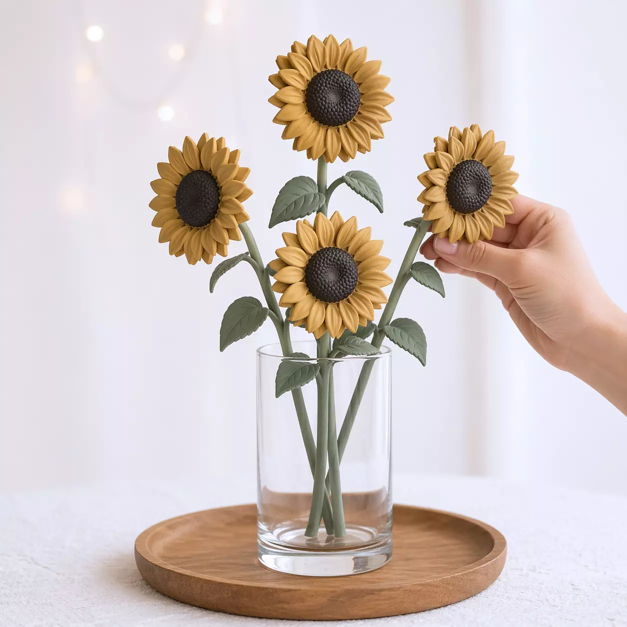 Sunflower Floral Decor 3D print model